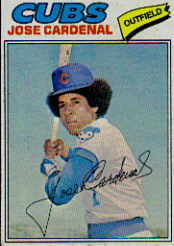 1977 Topps Baseball Cards      610     Jose Cardenal